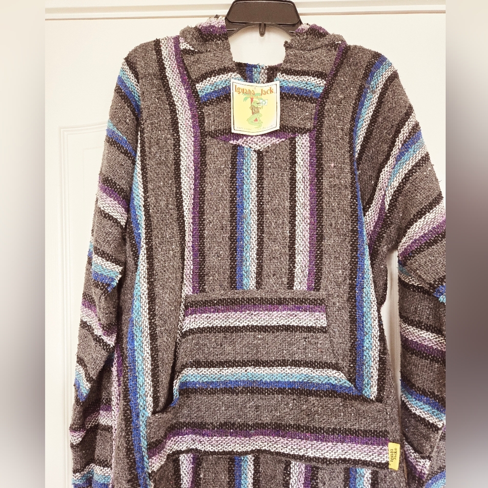 NWT IGUANA JACK BAJA HOODIE Size L